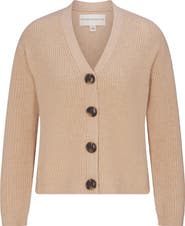 Williams Athletic Club Emily Rib Cashmere Cardigan