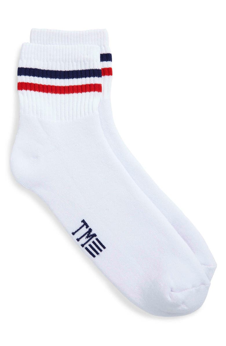 Topman Stripe Tube Socks, Main, color, 