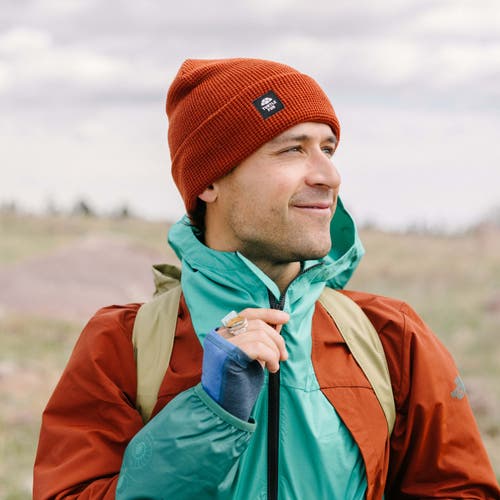Turtle Fur Homer Watch Cap In Red