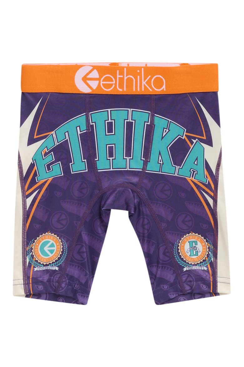Kids' Back To School Boxer Briefs, Main, color, PURPLE ASSORTED