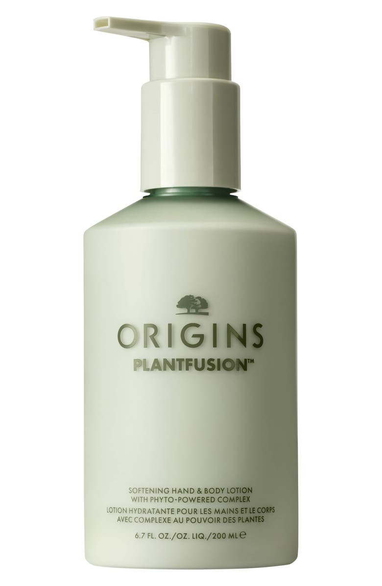 Origins Plantfusion<sup>™</sup> Softening Hand & Body Lotion with Phyto-Powered Complex, Main, color,