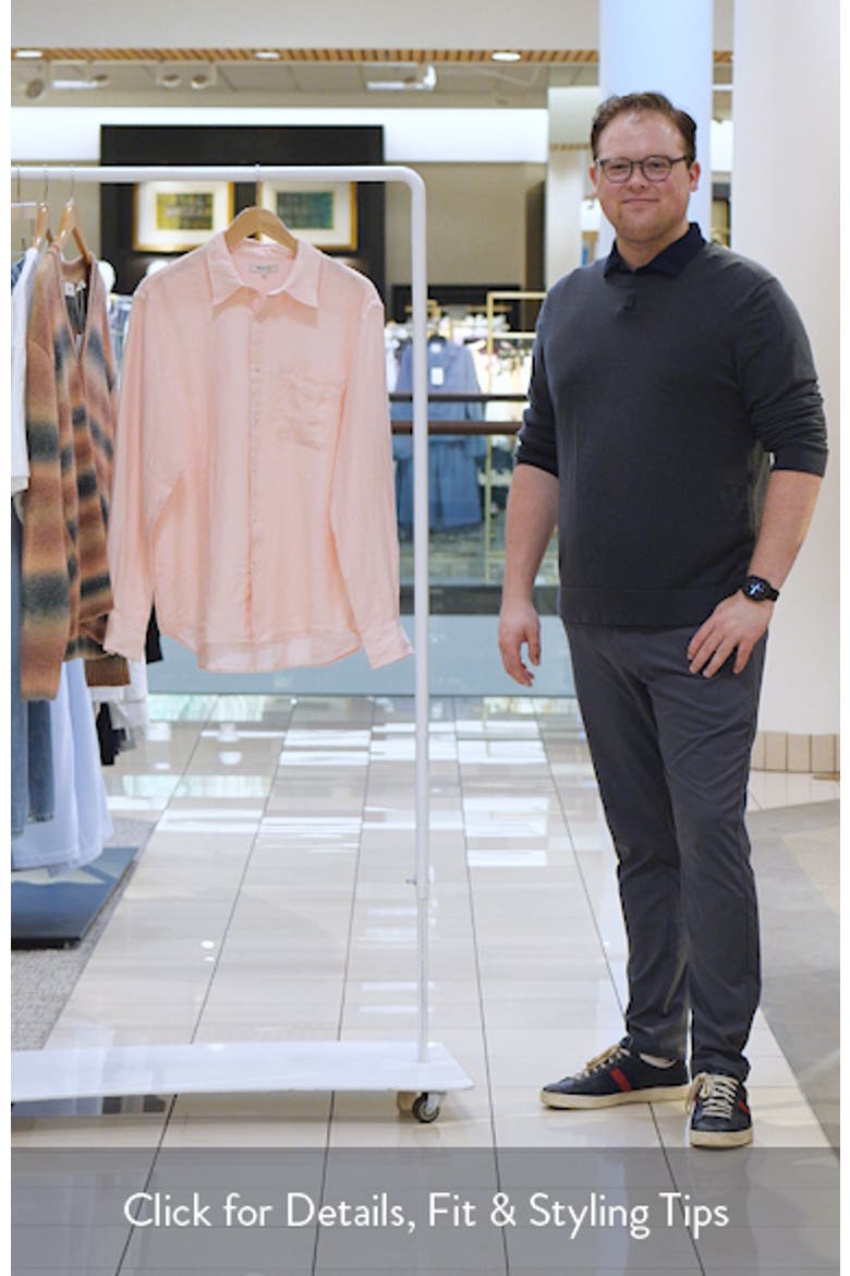 Linen & Organic Cotton Button-Up Shirt video