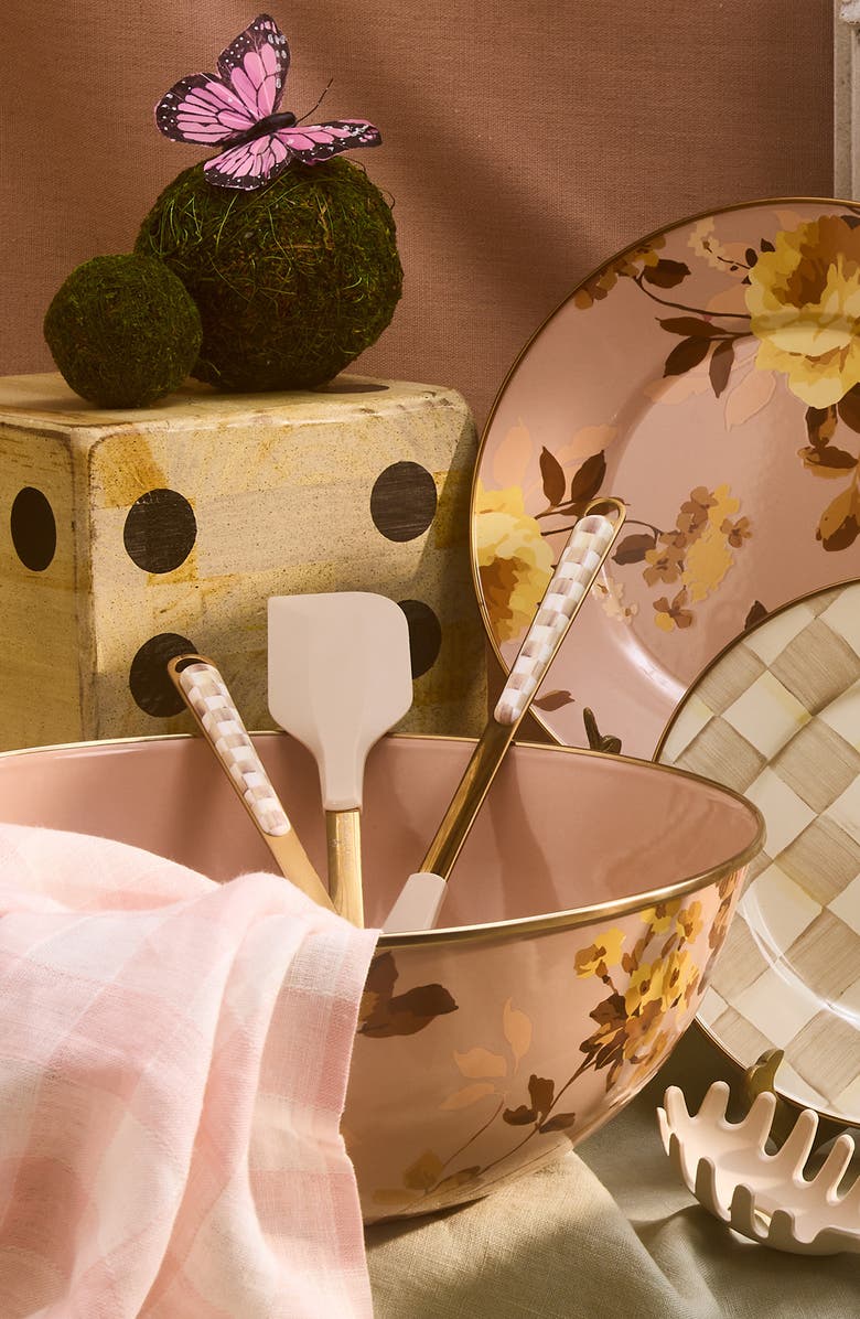 MACKENZIE CHILDS Wild Rose Mauve Extra Large Everyday Bowl, Alternate, color, Mauve