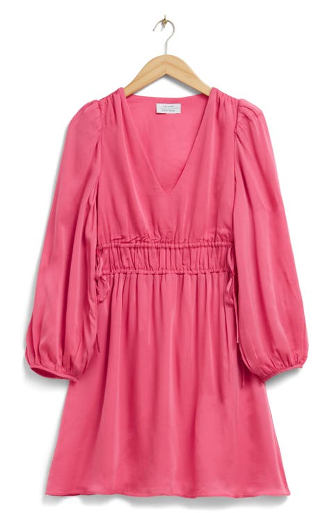 Long Sleeve Fit & Flare Dress