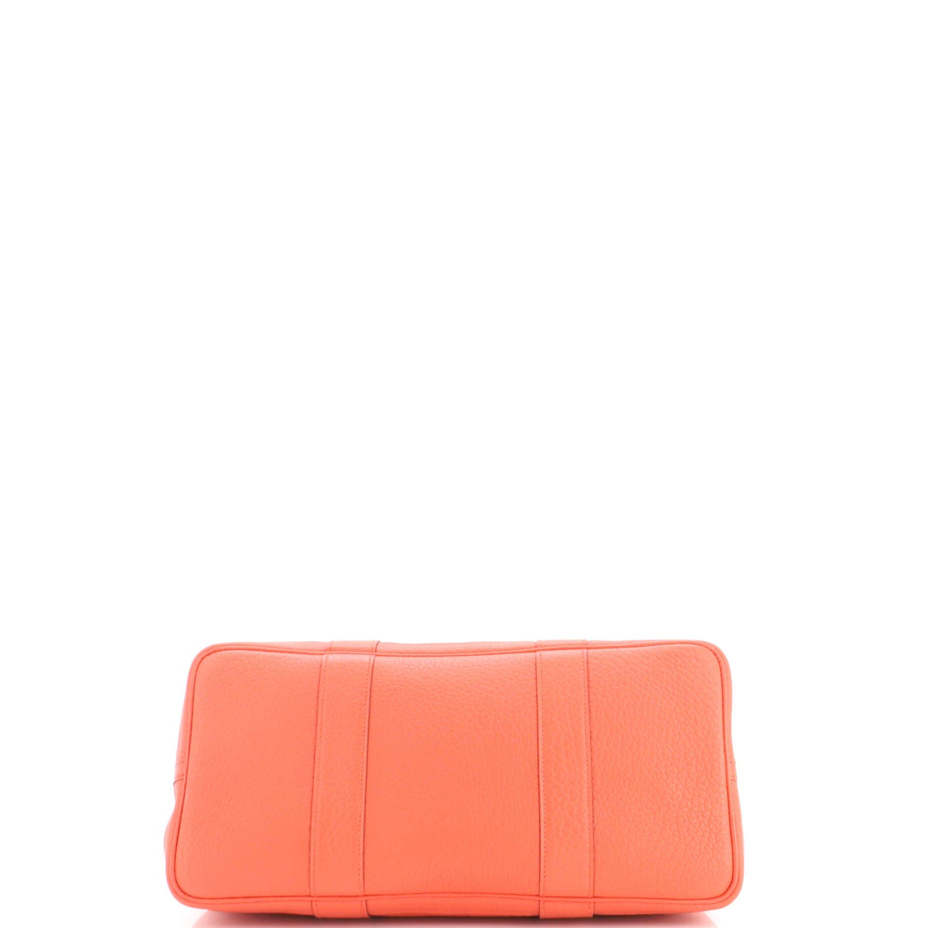 Garden Party Tote Leather 36, Alternate, color, Red