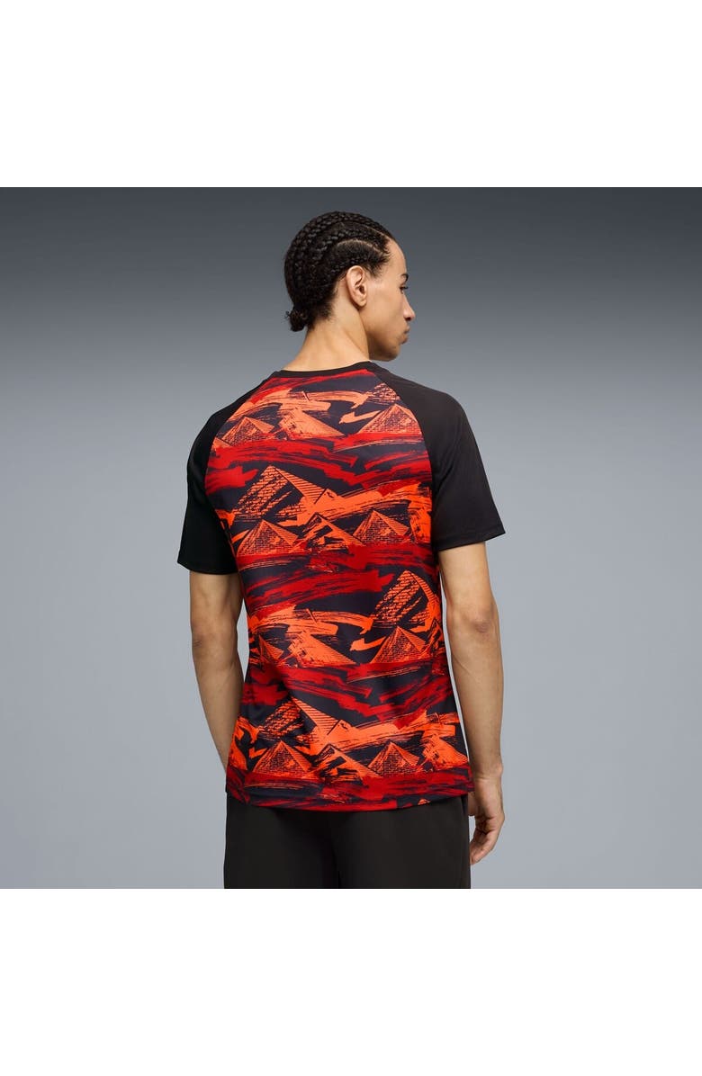 PUMA Men's Puma Black Egypt National Team Pre-Match Jersey, Alternate, color, Black