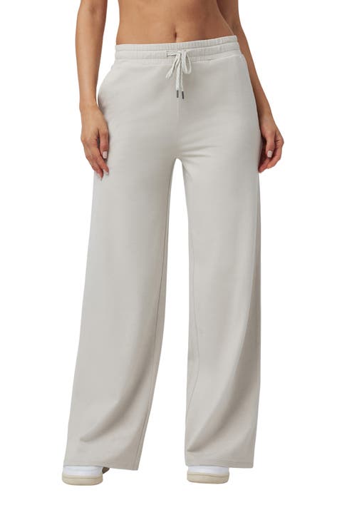 Halo Essential Wide Leg Sweat Pants (Short)