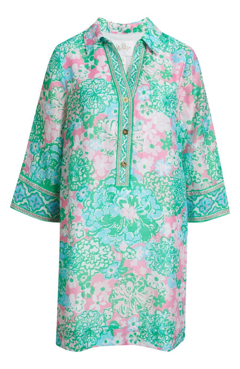 Lilly Pulitzer<sup>®</sup> Daphne Floral Border Print Tunic Dress, Alternate, color, 