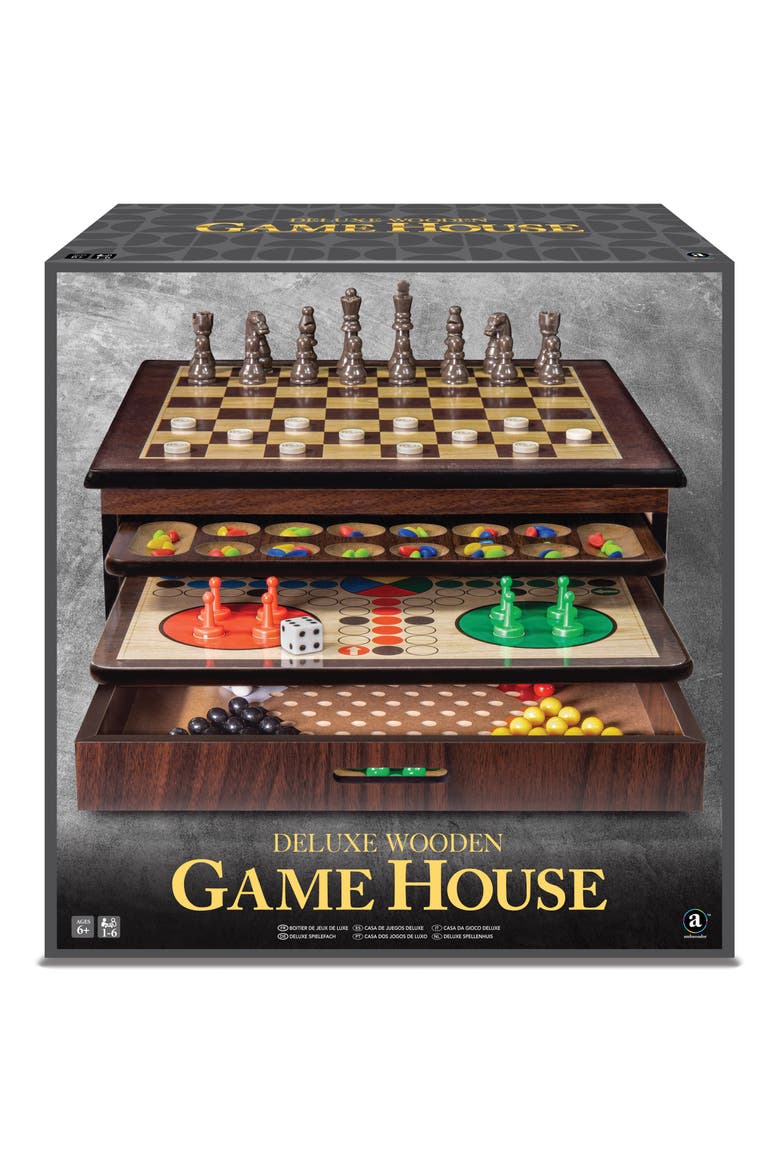 Craftsman Deluxe Game House, Alternate, color, Multicolored