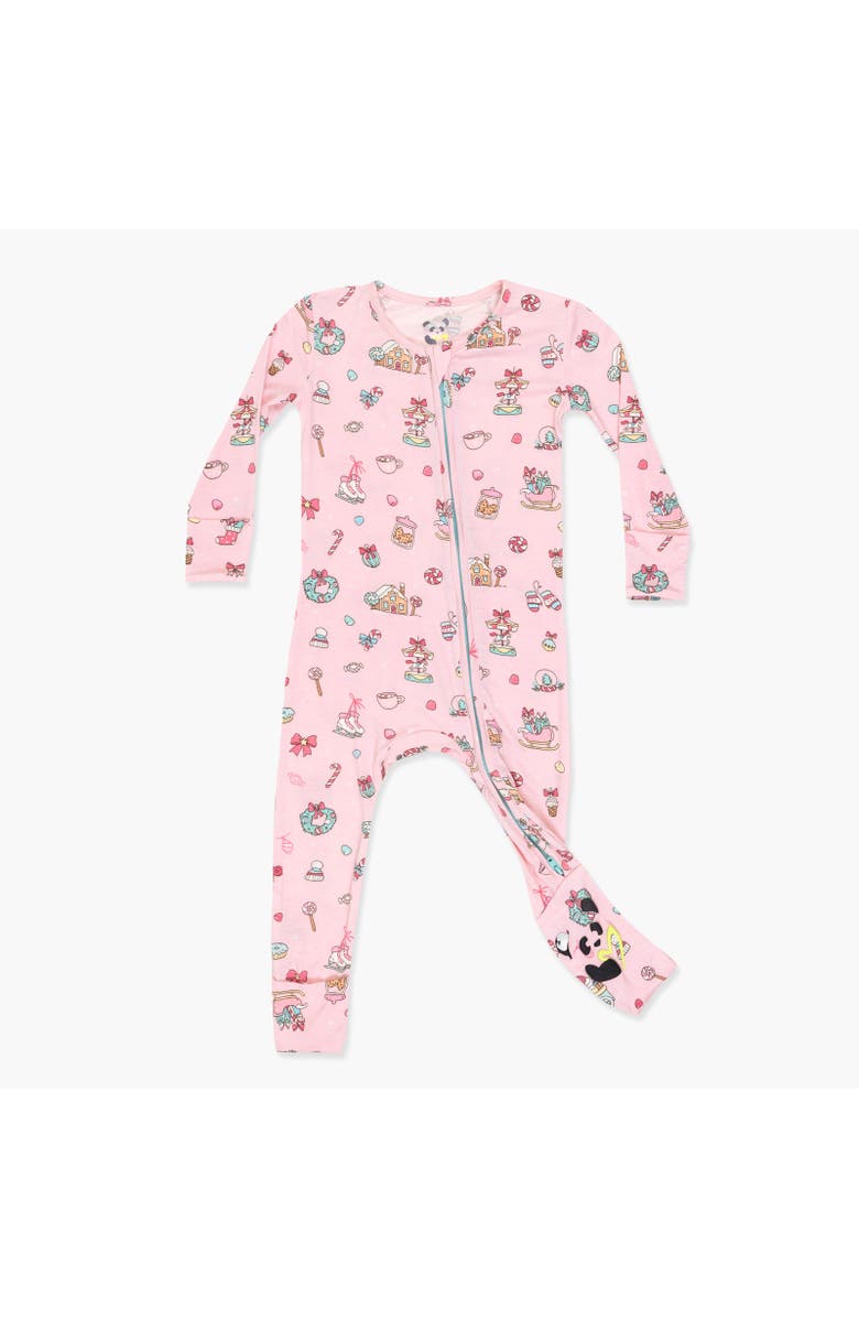 Bellabu Bear Baby Candy Cane Lane Convertible Footie, Main, color, Candy Cane Lane