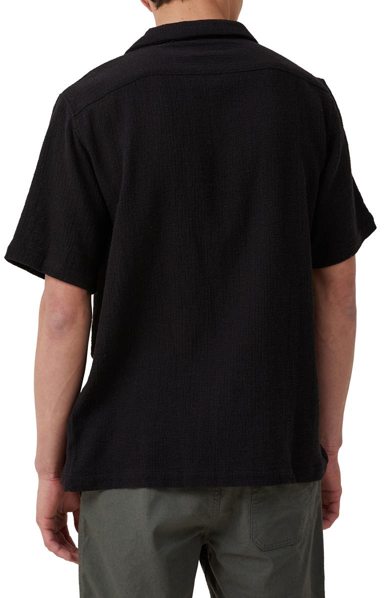 Cotton On Palma Cotton Blend Camp Shirt, Alternate, color, 