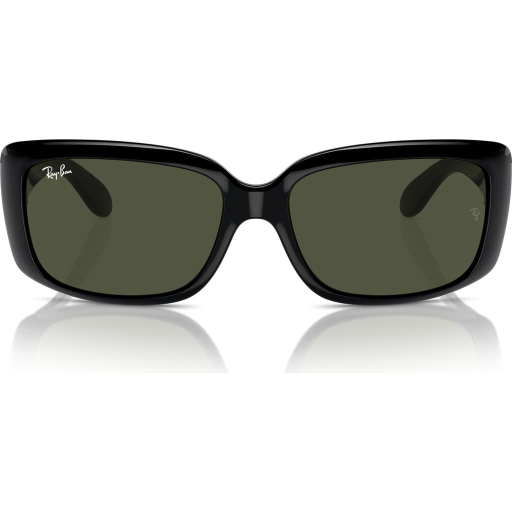 Ray Ban 58mm Rectangular Sunglasses