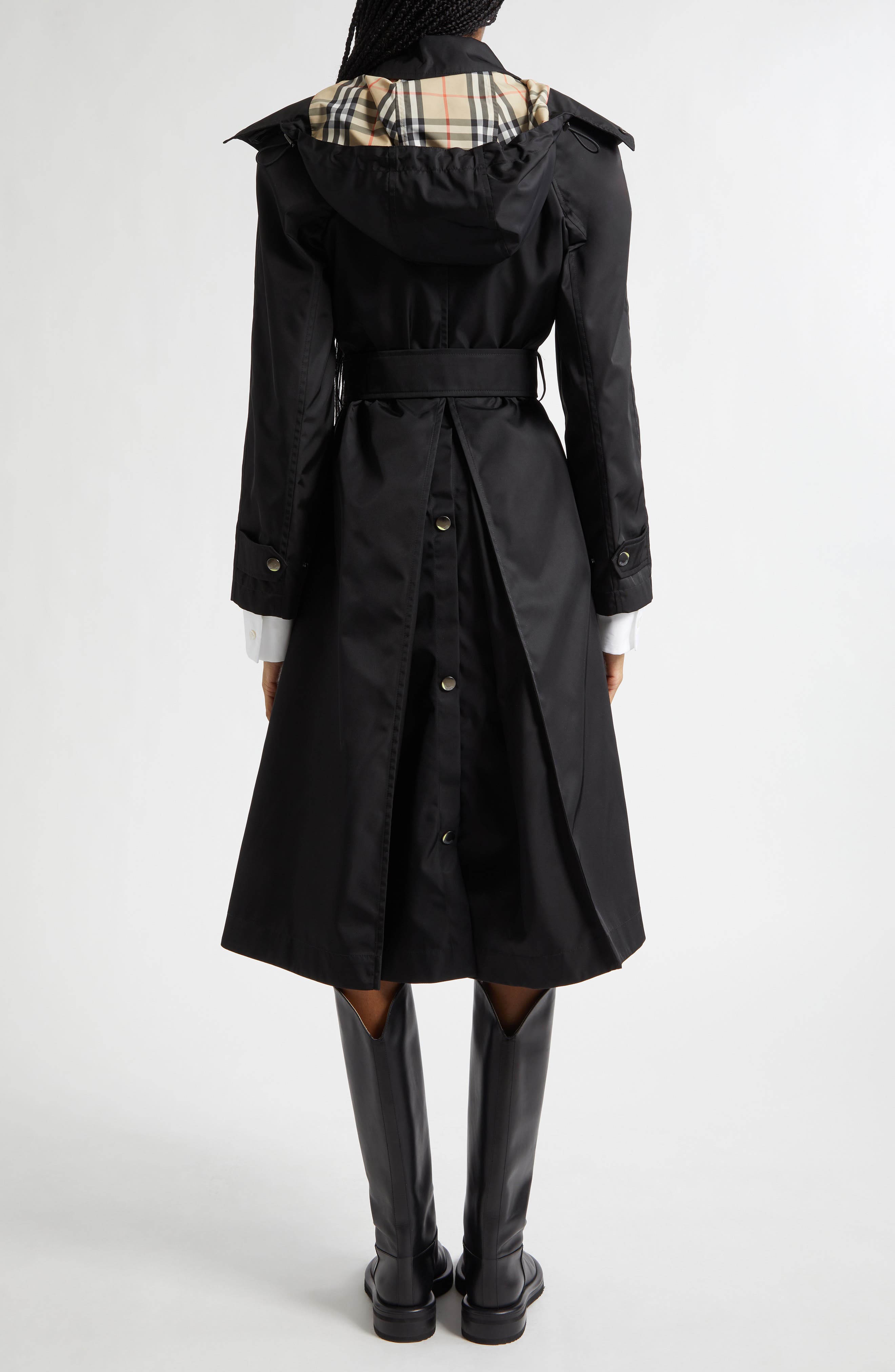Tilley Trench Coat with Removable Hood - image 2