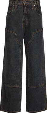 Eckhaus Latta Double Knee Baggy Jeans
