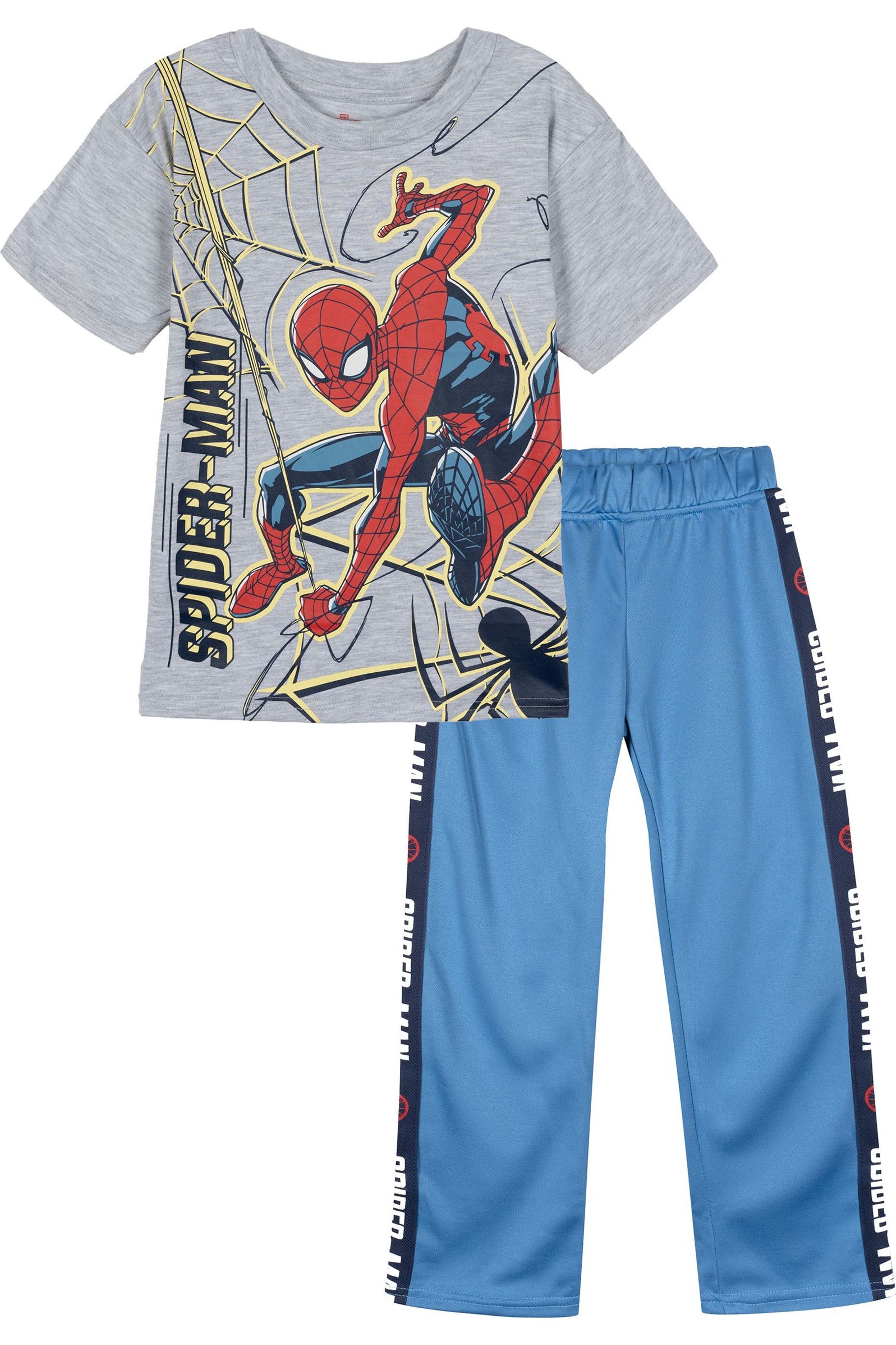 selected Spider Man Grey Blue