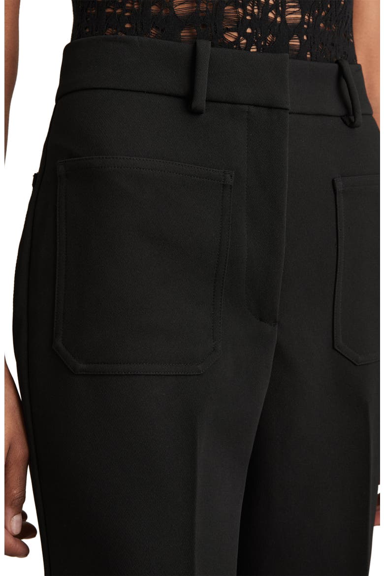 Priya Flared Pants, Alternate, color, BLACK