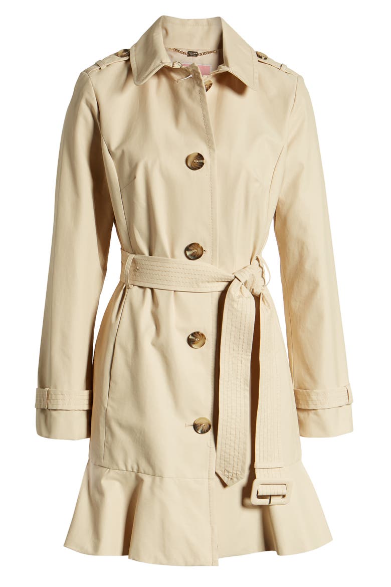 millbrook twill water resistant rain coat, Alternate, color, SAND CASTLE