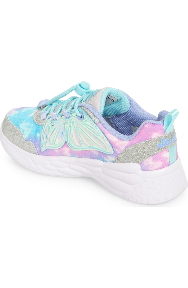 SKECHERS Kids' Dream Racer - Wing Brites Light-Up Sneaker, Alternate, color,