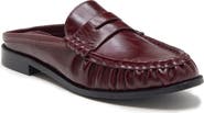 Jeffrey Campbell Zoomz Leather Loafer Mule