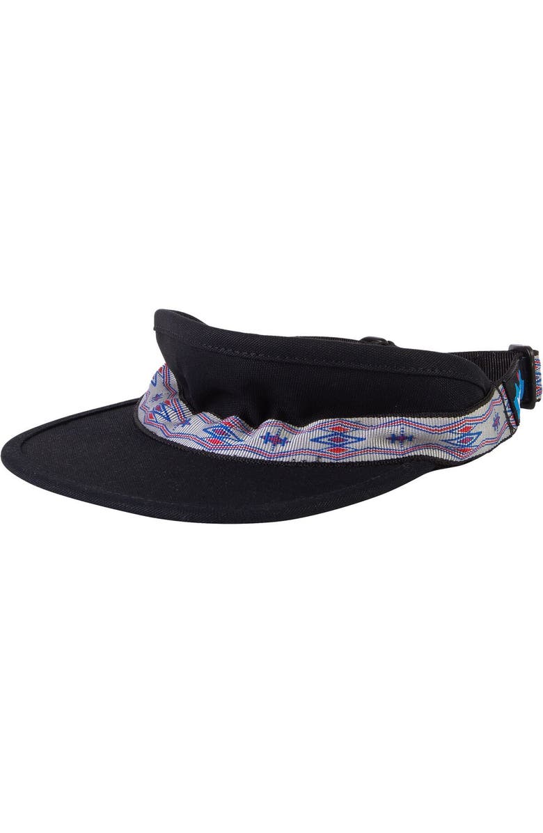 KAVU Organic Strapvisor, Main, color, Jet Black