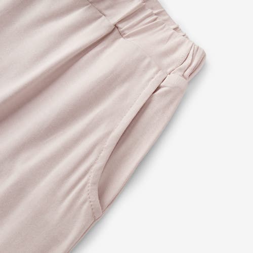 Milkbarn Luxe Solid Jogger In Pink