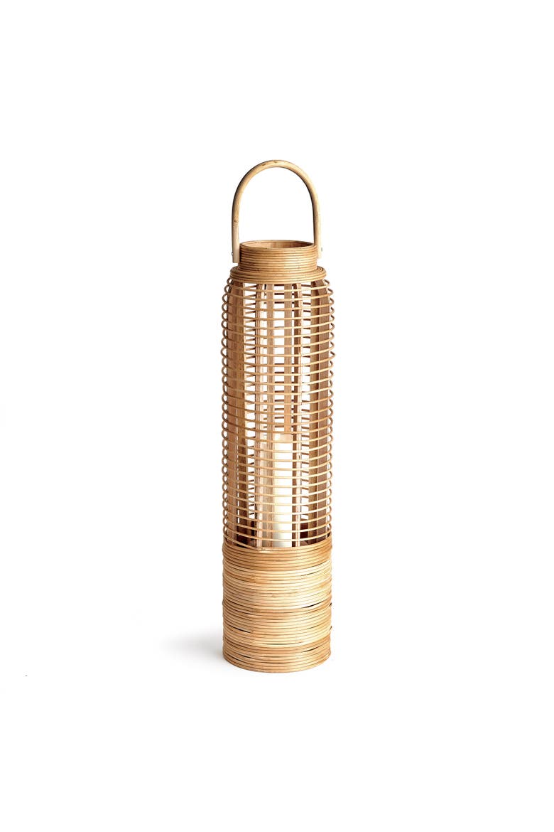 Keaton Lantern Large, Main, color, Brown