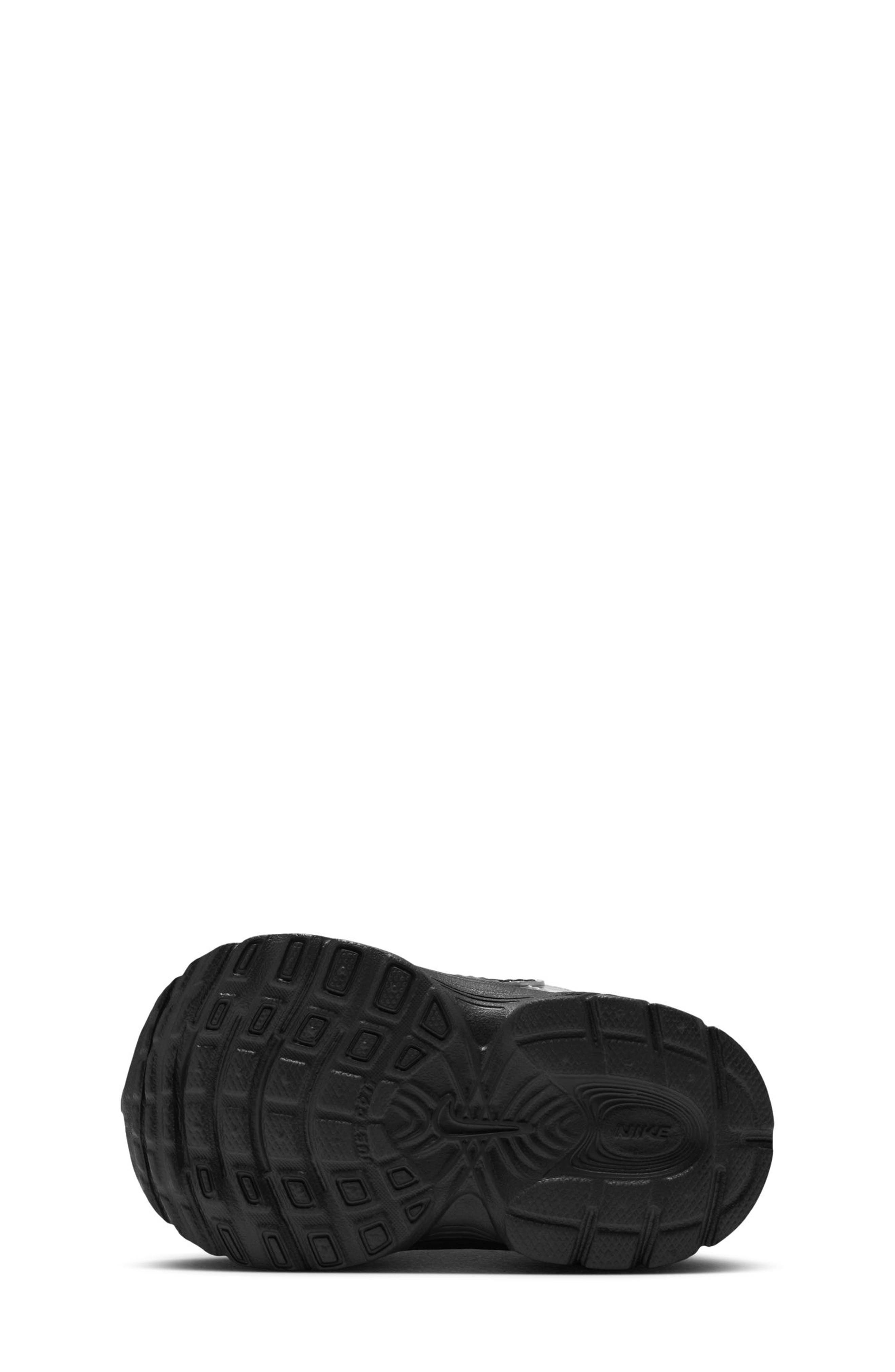 Kids' V5 RNR Shine Sneaker, Alternate, color, BLACK/ METALLIC SILVER