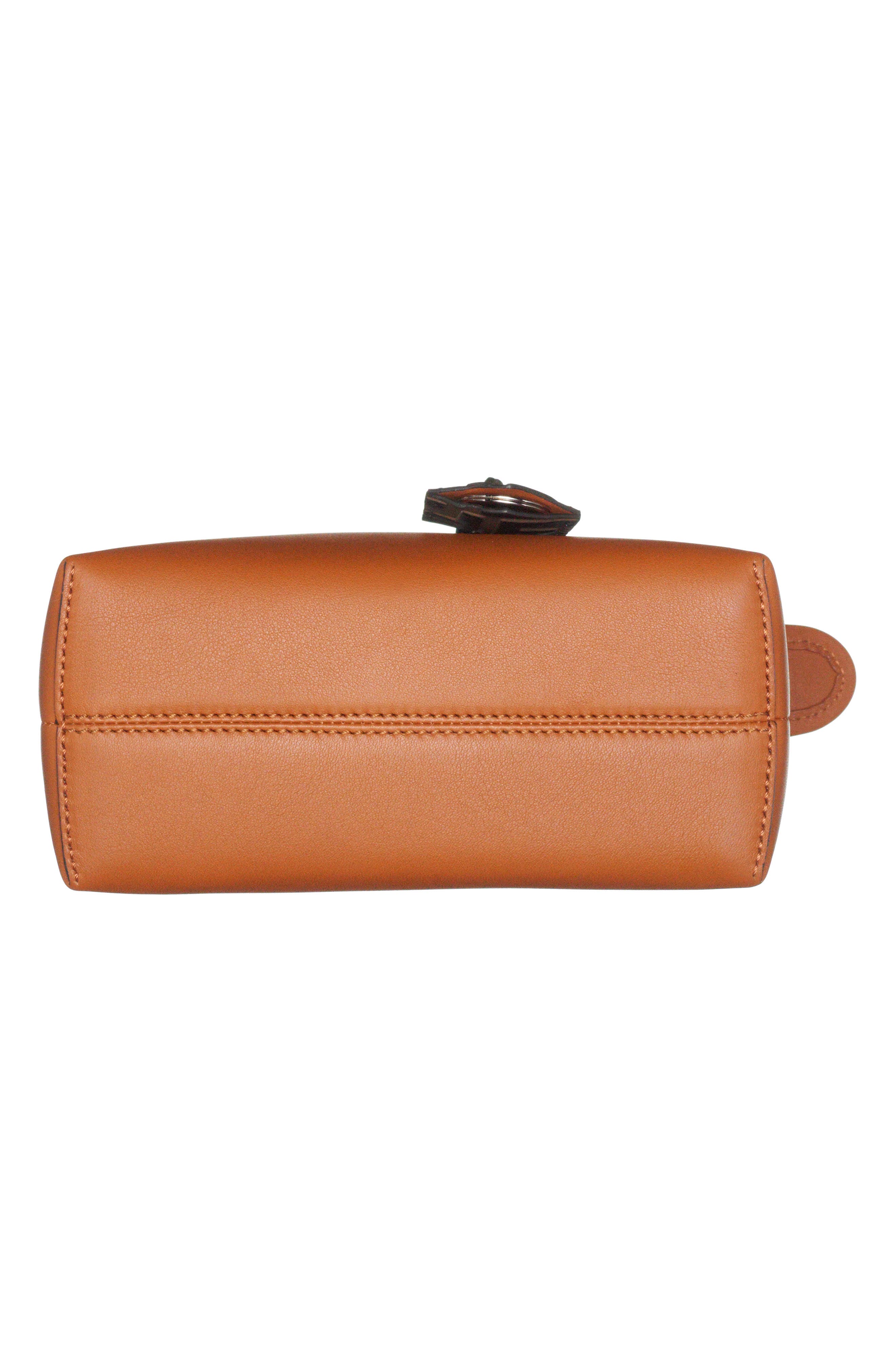 Fendi Mini By The Way Leather Crossbody Bag, Alternate, color, 