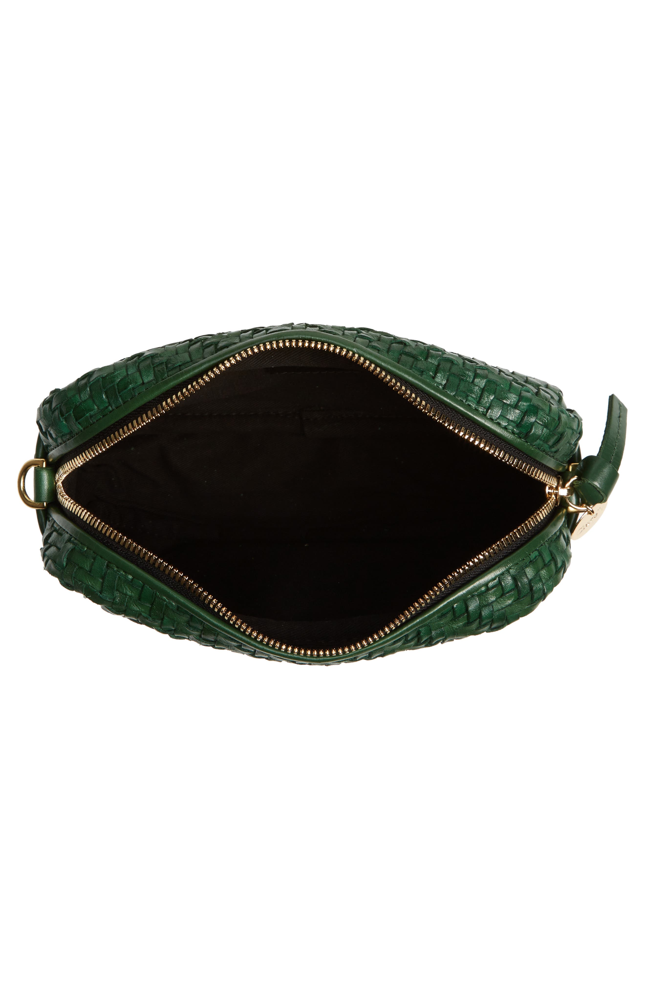 Clare V. Midi Sac Woven Leather Crossbody, Alternate, color, 