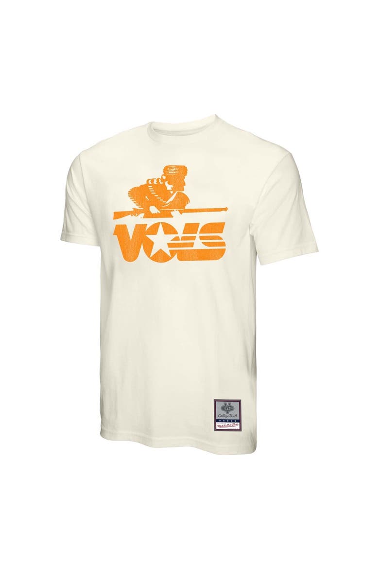 Men's Mitchell & Ness  Cream Tennessee Volunteers Vintage Tone T-Shirt, Alternate, color, Cream