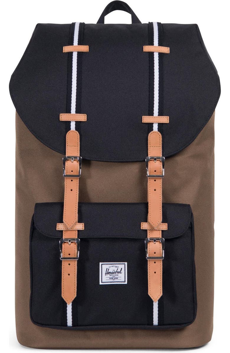 Herschel Supply Co. Little America Offset Stripe Backpack, Main, color,