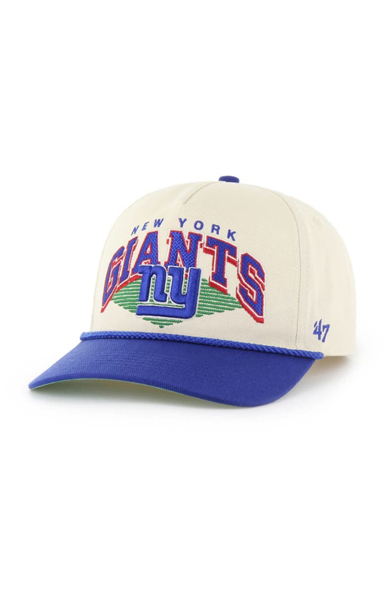 '47 Men's '47 Cream New York Giants Pomona Rope Hitch Adjustable Hat, Main, color, Cream