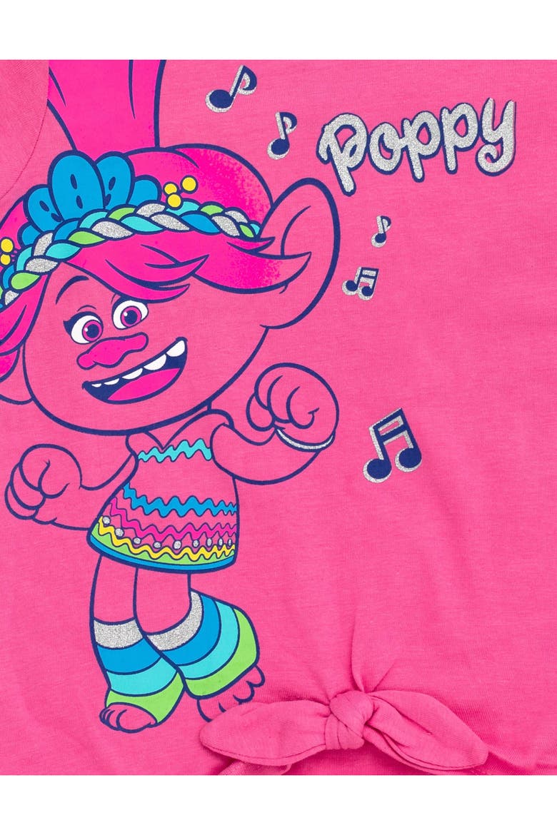 Trolls 2-Piece T-Shirt and Leggings Set, Alternate, color, Poppy Pink Swirl