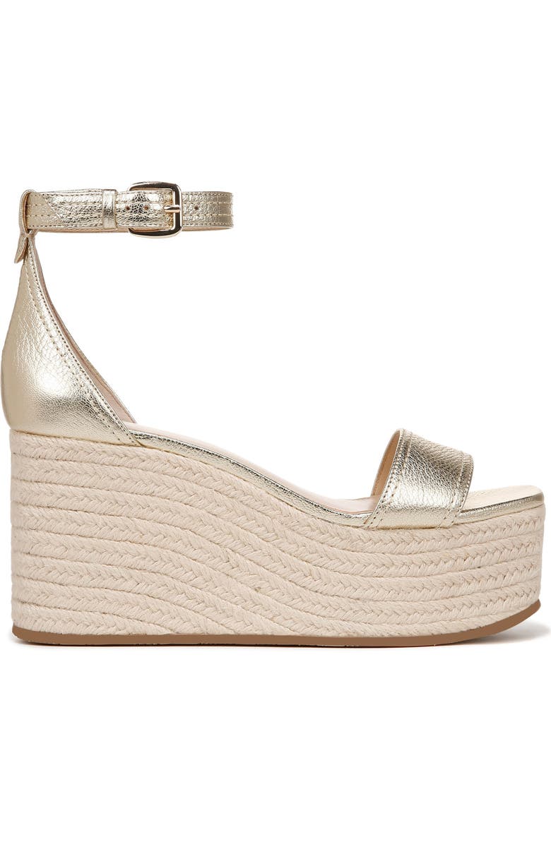 Veronica Beard Gianna Platform Wedge Sandal, Alternate, color,