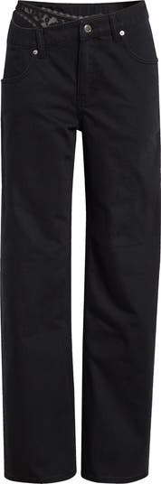 Alexander Wang Lace Undies Detail Nonstretch Jeans | Nordstrom