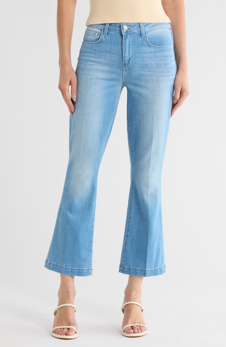 L'AGENCE Ali High Waist Ankle Slim Flare Leg Jeans, Main, color, Amherst