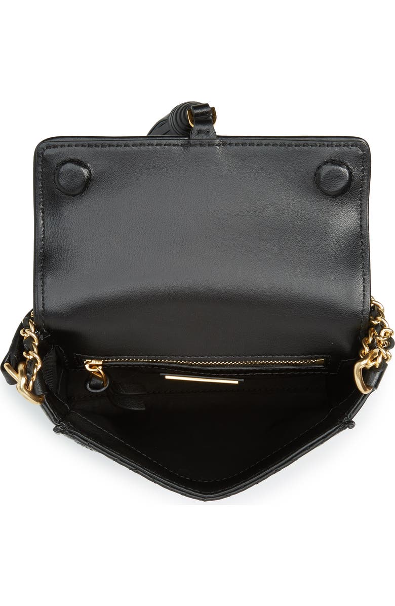 Tory Burch Fleming Quilted Leather Crossbody Bag, Alternate, color,