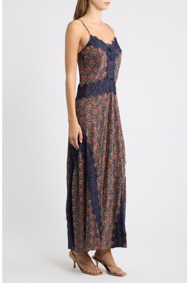 Francesca Lace Trim Slipdress, Alternate, color, CHRYSANTHEMUM CHINTZ