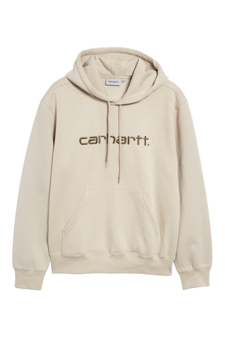 Hooded Logo Sweatshirt, Main, color, WALL / CYPRESS