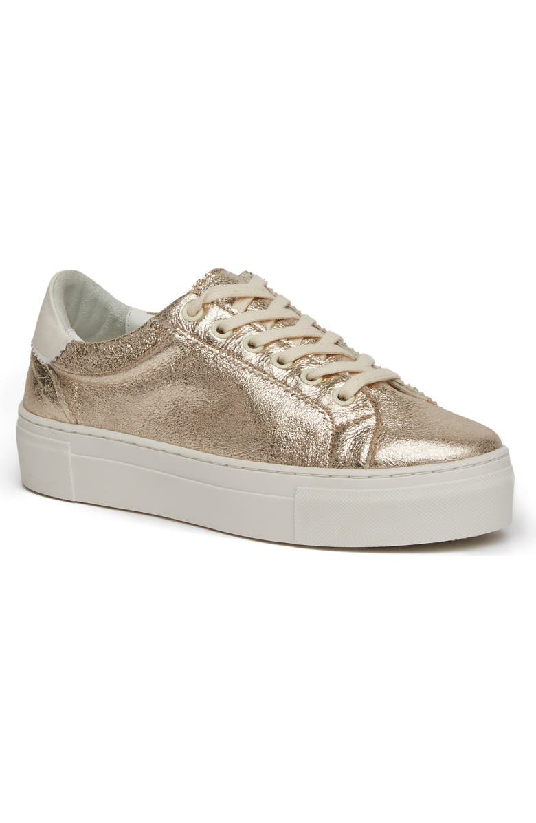 PAIGE Amelia Sneaker, Main, color, Champagne