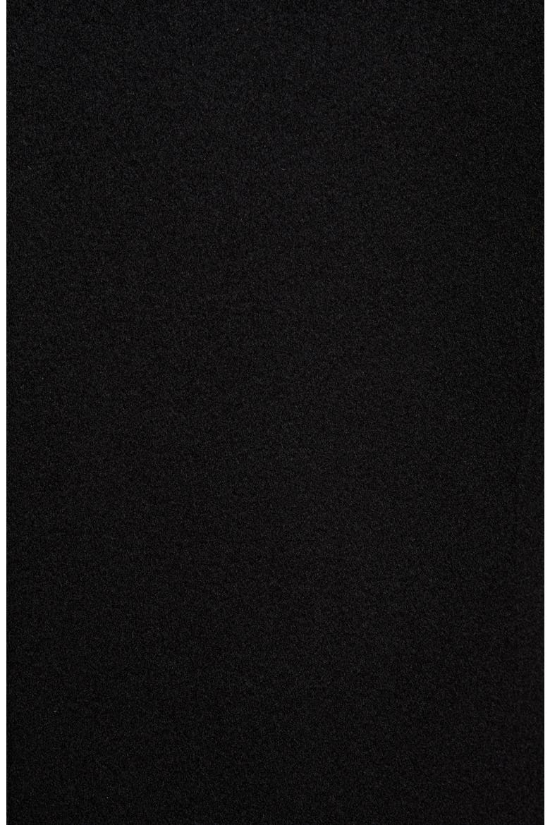 Notch Collar Wool Maxi Coat (Nordstrom Exclusive), Alternate, color, BLACK