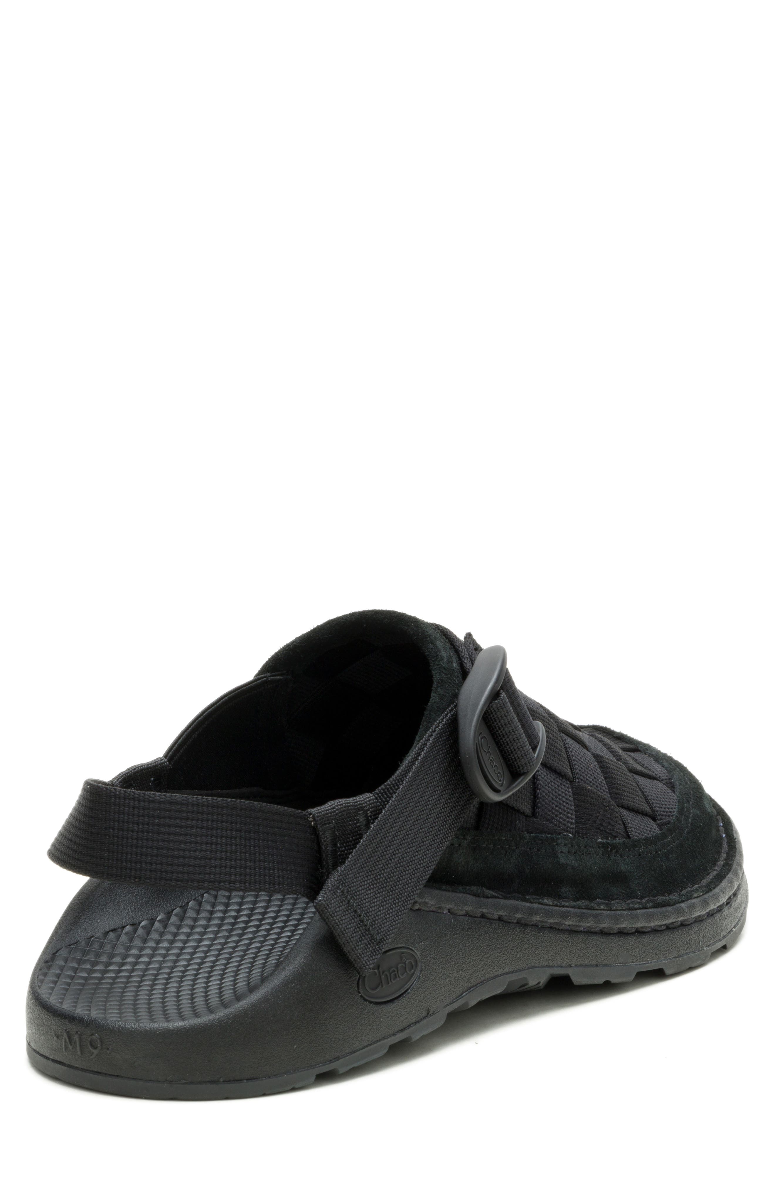 Chaco Canyon Woven Clog, Main, color, Triple Black