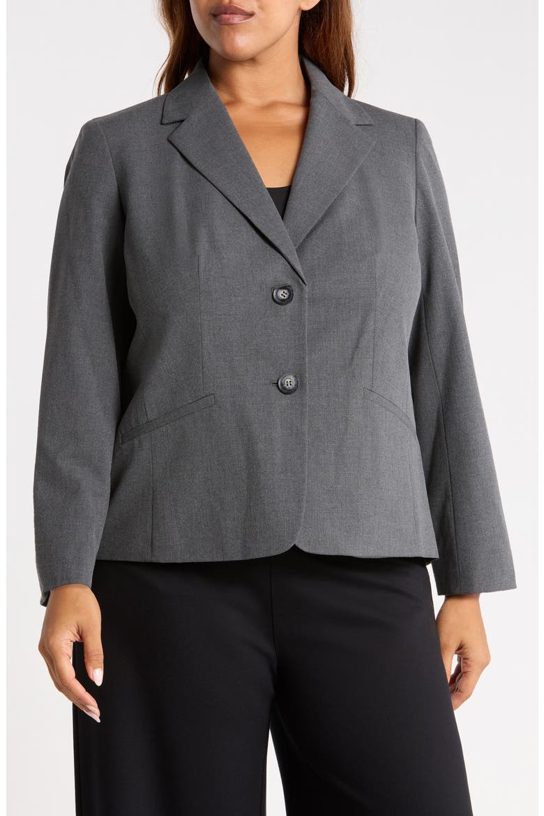 Two-Button Jacket, Main, color, MODERN CHARCOAL