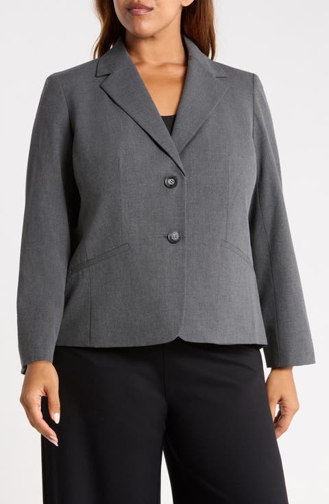 Washable Two-Button Blazer