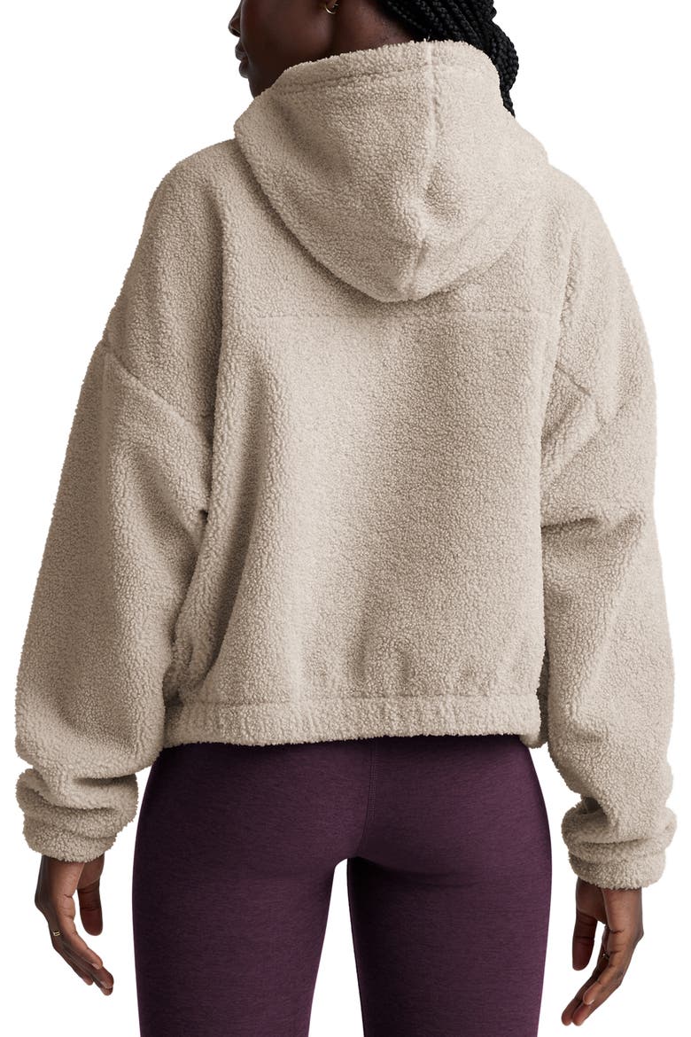 Unity Quarter Zip Hoodie, Alternate, color, OAT LATTE HEATHER
