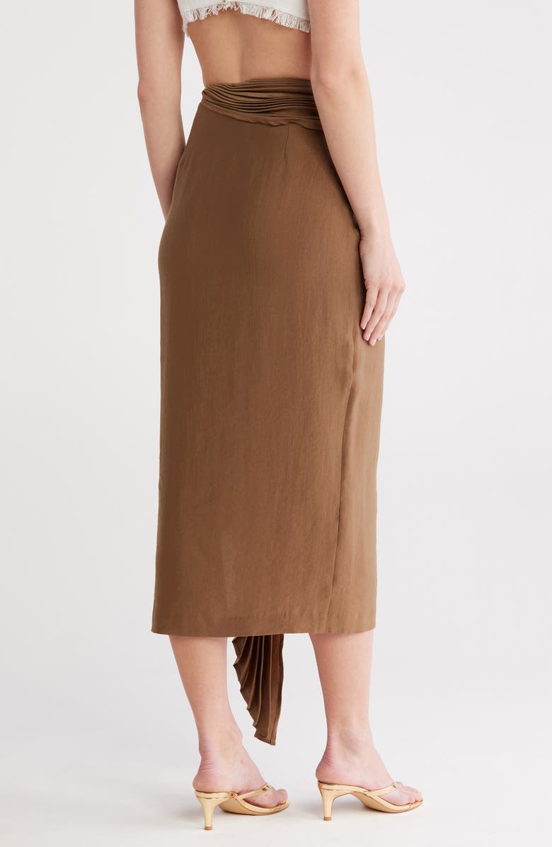 Cult Gaia Caroline Midi Skirt, Alternate, color,