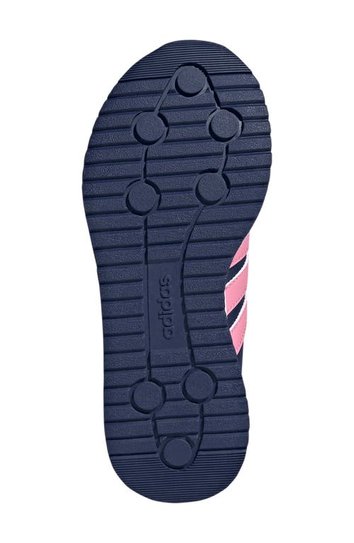 Adidas Originals Adidas Kids' Run '70s 2-0 Sneaker In Dark Blue/pink/navy