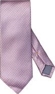 Eton Geometric Silk Jacquard Tie