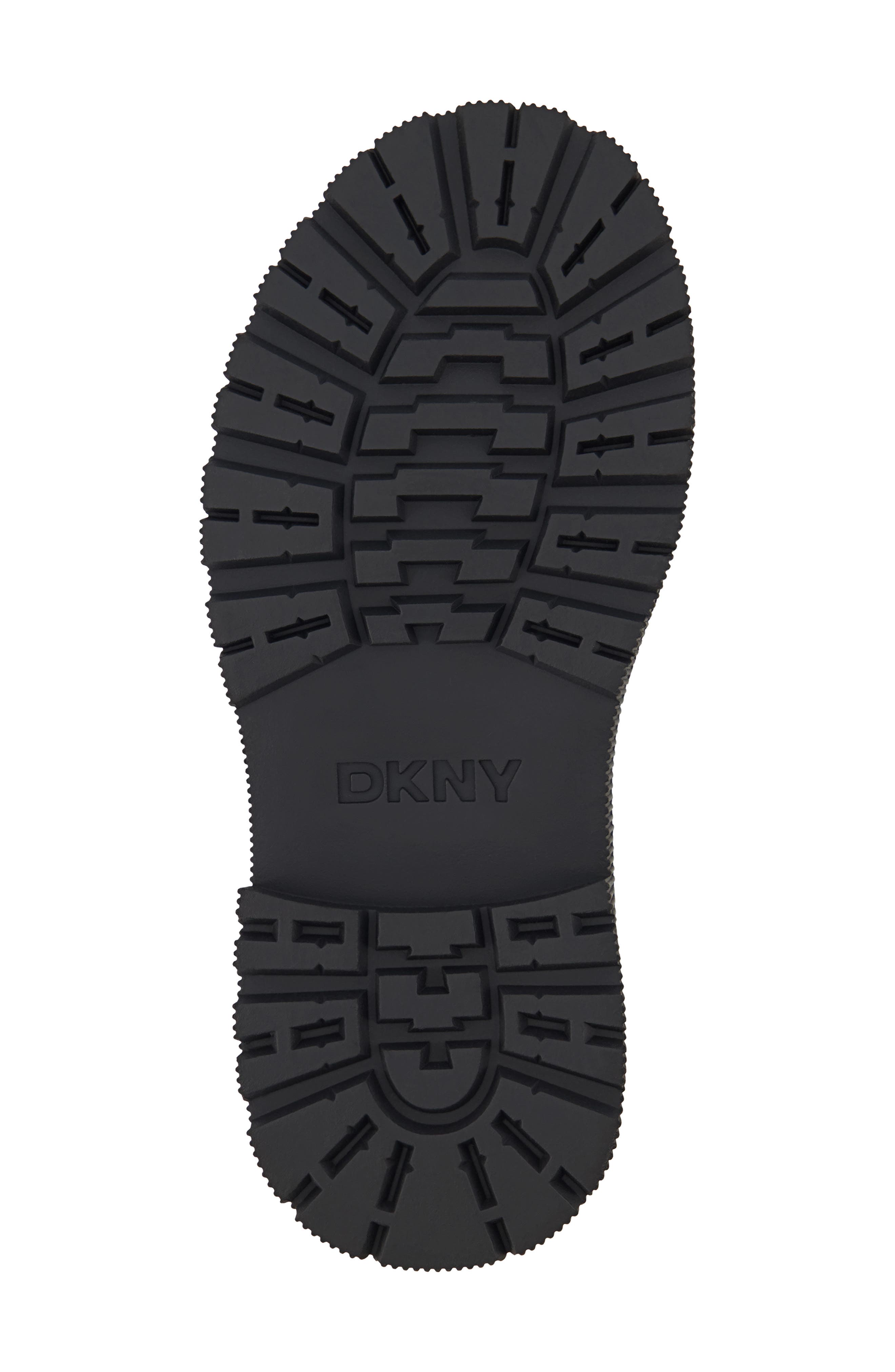 DKNY Kids' Ava Embellished Lug Sole Boot, Alternate, color, Black