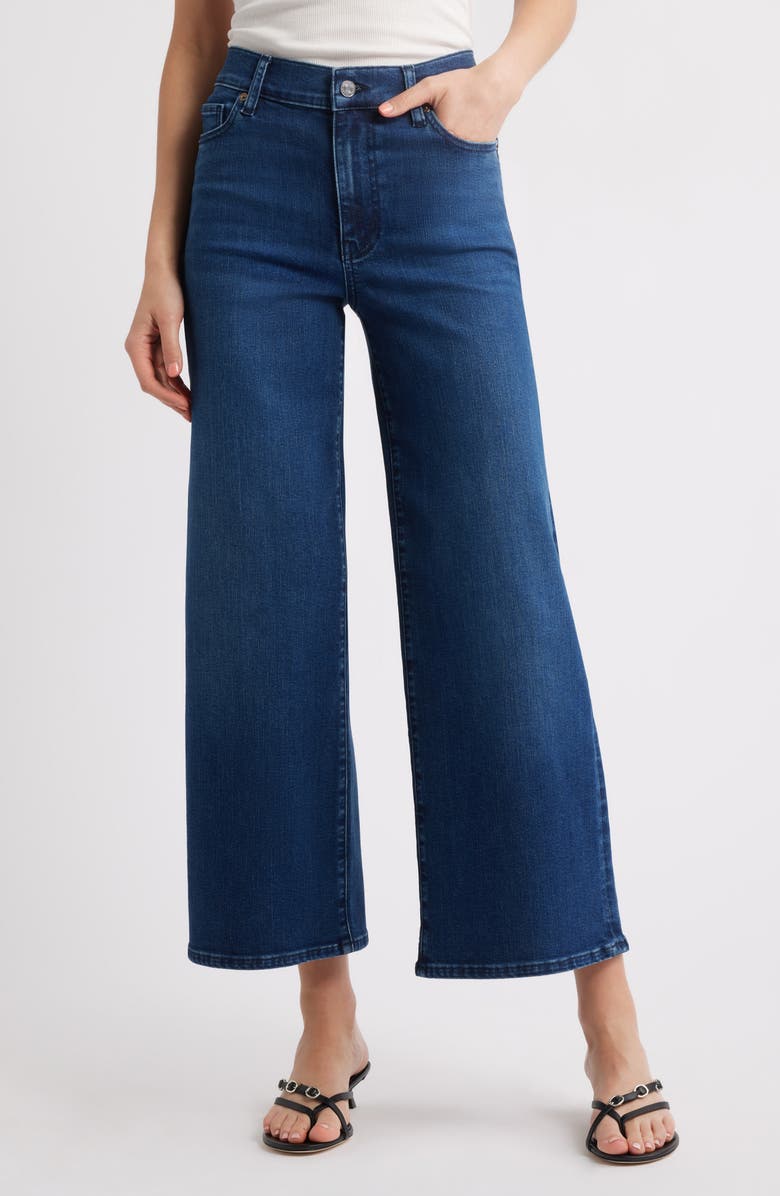 FRAME Le Pixie High Waist Slim Palazzo Jeans, Main, color, Keepsake